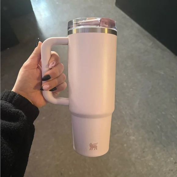 Stanley Blush Insulated Mug with Handle - Picture 2 of 3